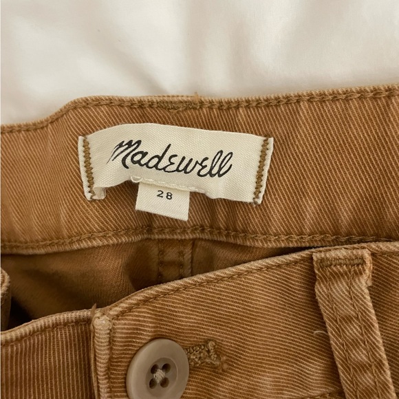 Madewell Curvy Perfect Fatigue Short in Toffee - Size 28 - Picture 6 of 10